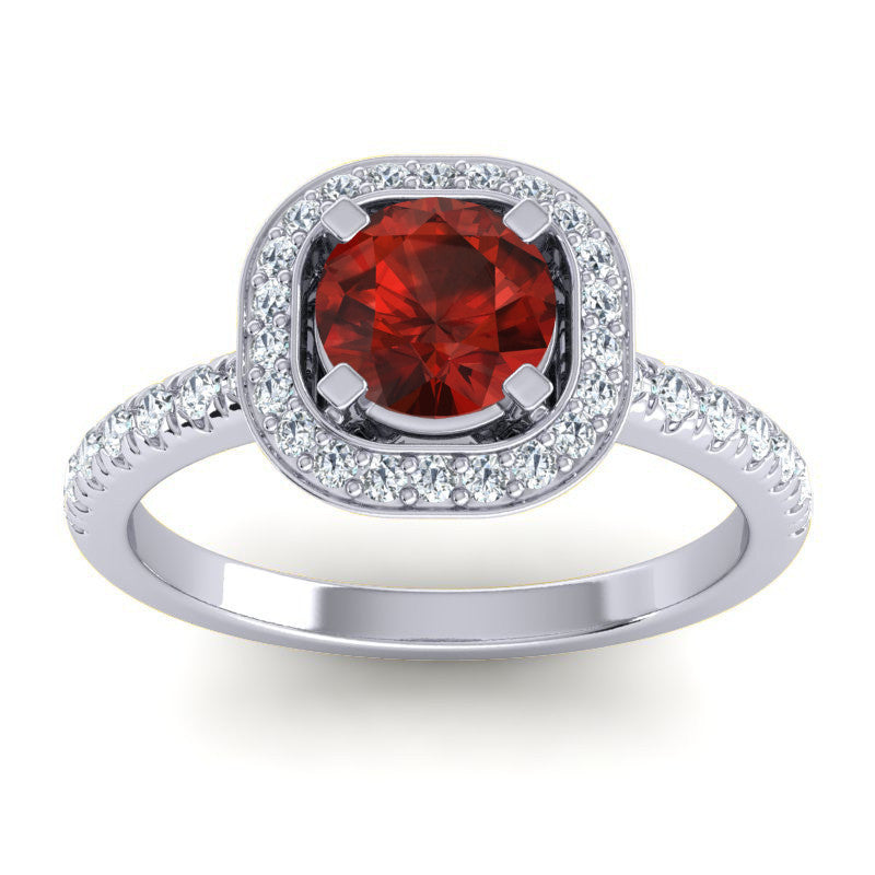 Garnet and Diamond