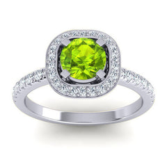Peridot and Diamond