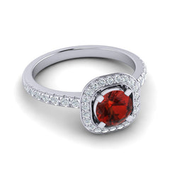 Garnet and Diamond