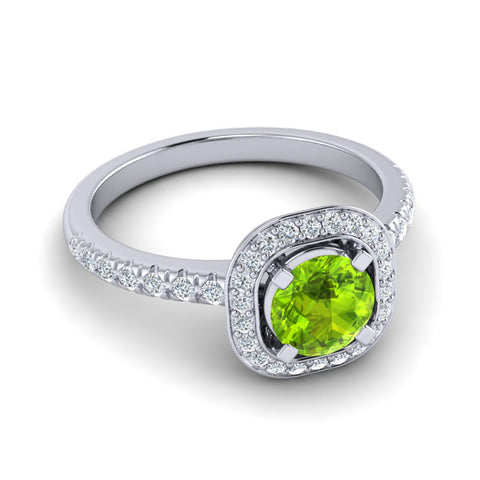 Peridot and Diamond