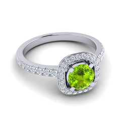 Peridot and Diamond