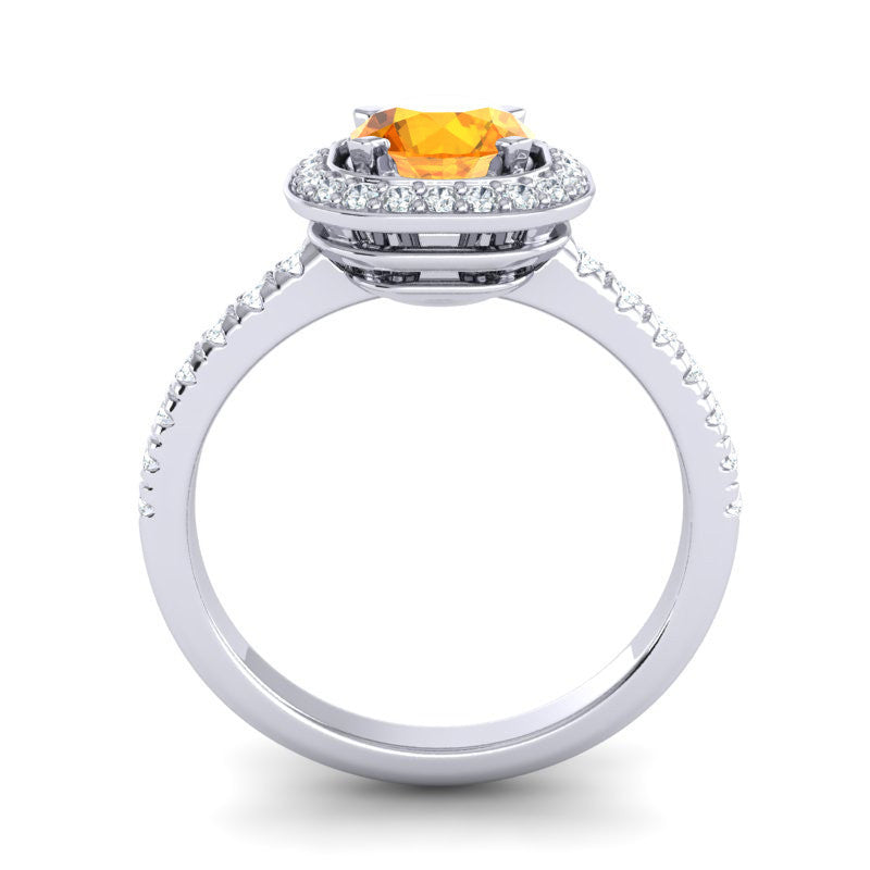 Citrine and Diamond