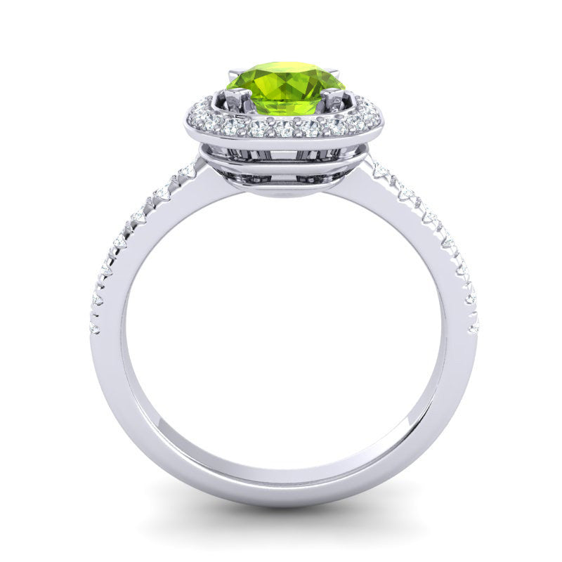 Peridot and Diamond