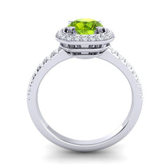 Peridot and Diamond