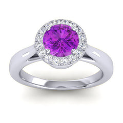 Amethyst and Diamond