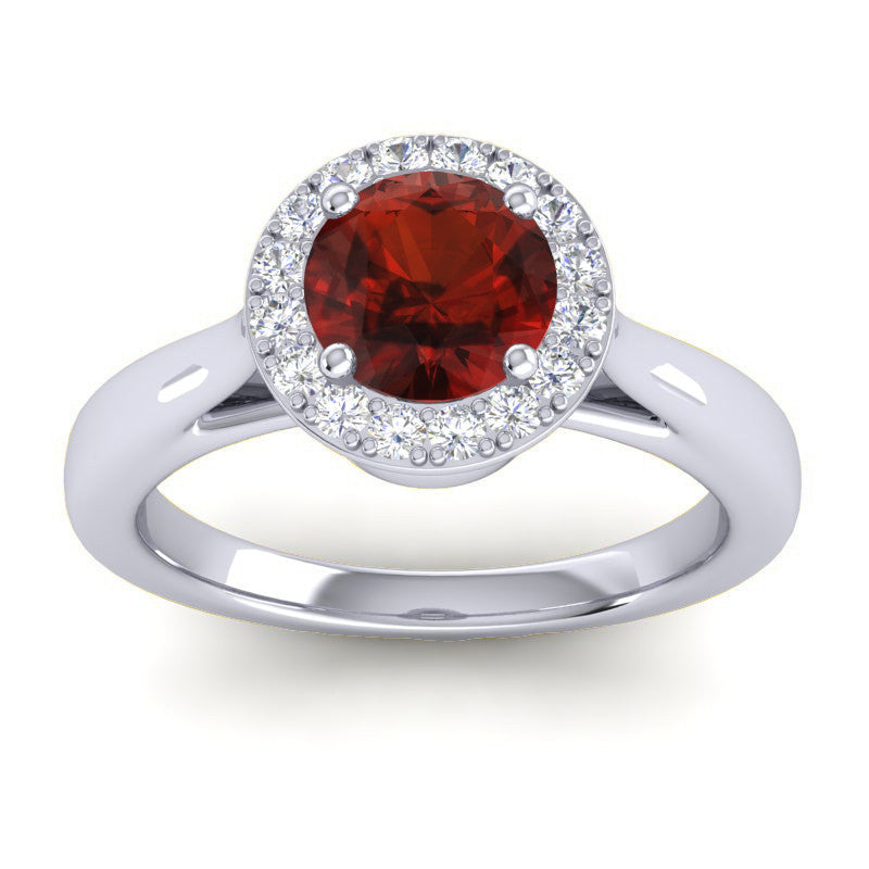 Garnet and Diamond