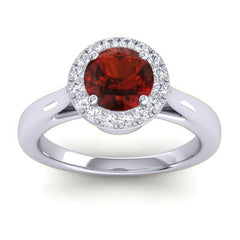 Garnet and Diamond