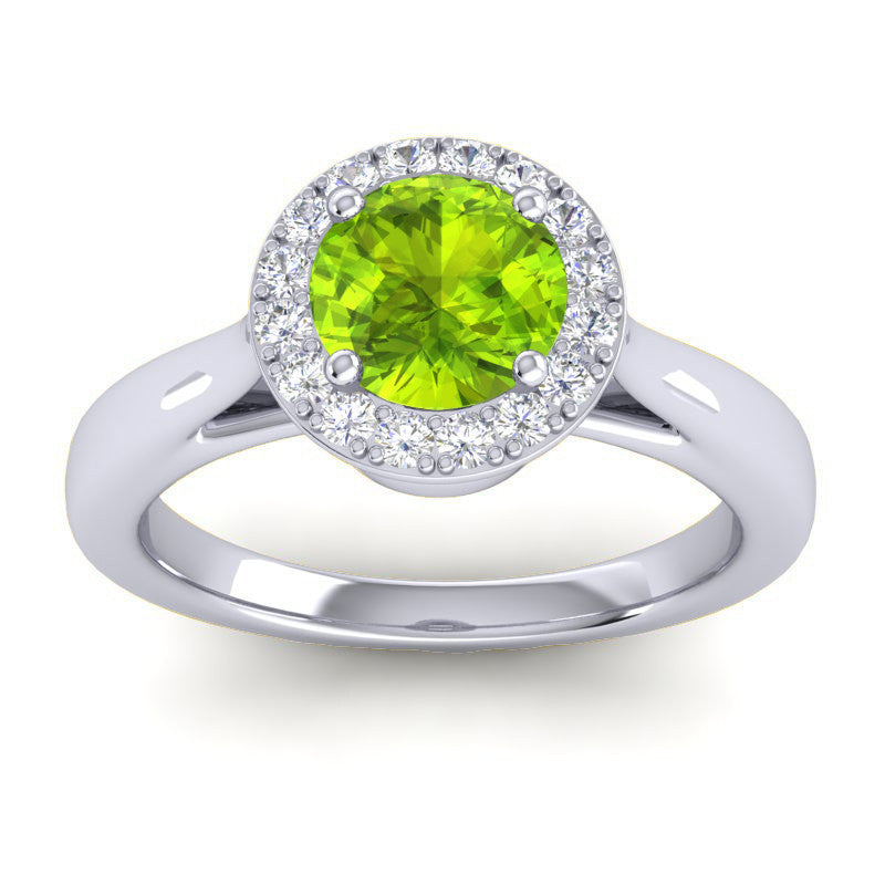 Peridot and Diamond