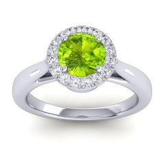 Peridot and Diamond