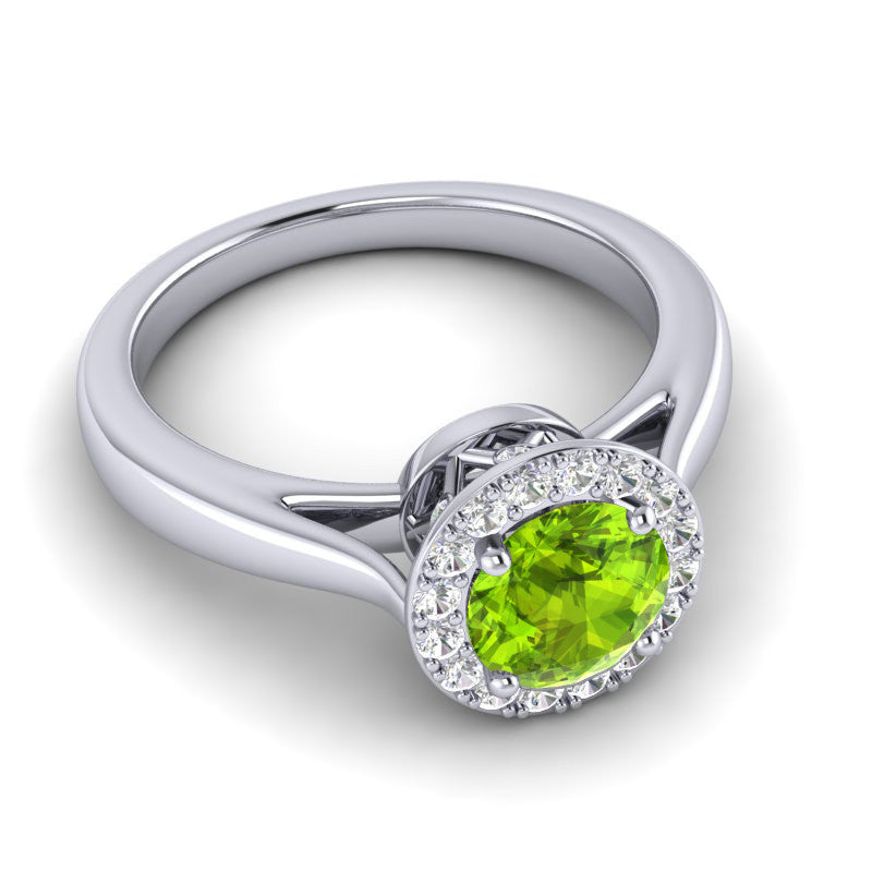 Peridot and Diamond