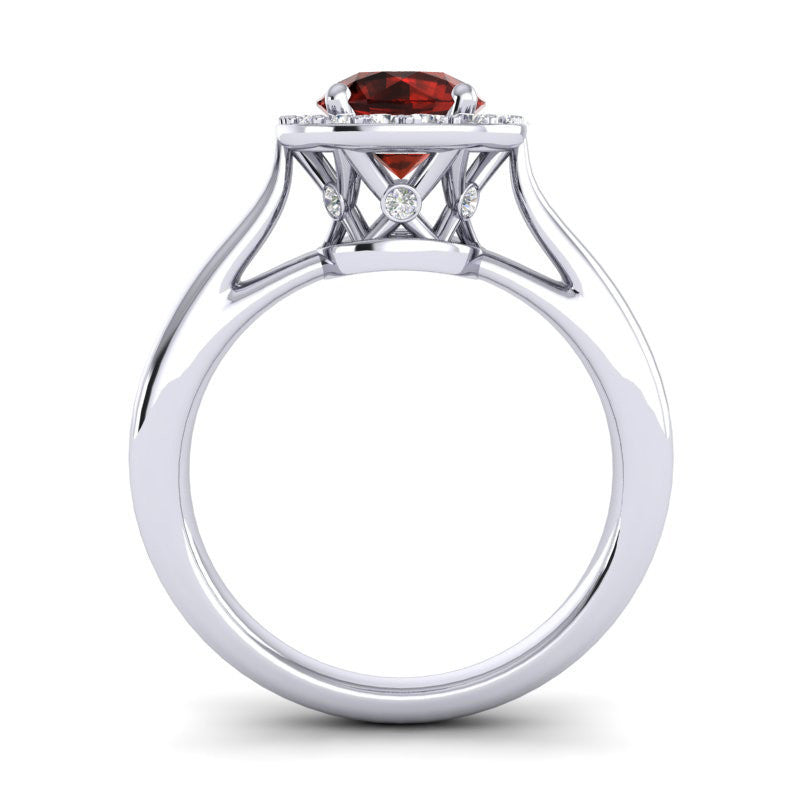 Garnet and Diamond