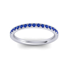 Blue Sapphire Band