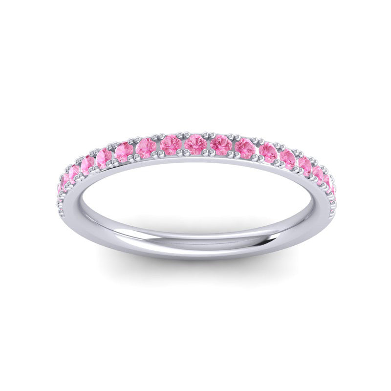 Pink Tourmaline Band