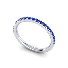 Blue Sapphire Band