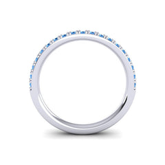 Swiss Blue Topaz Band