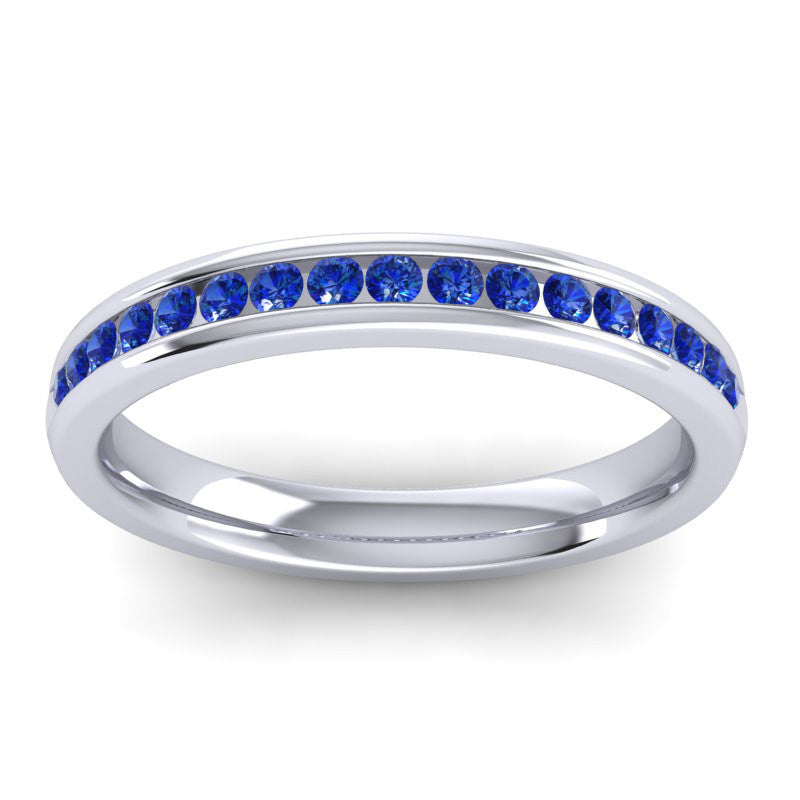 Blue Sapphire Band