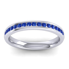 Blue Sapphire Band