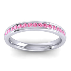 Pink Tourmaline Band