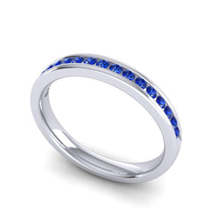 Blue Sapphire Band