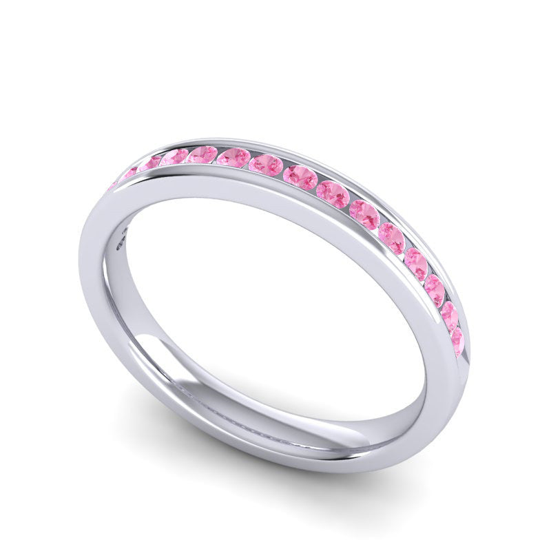 Pink Tourmaline Band
