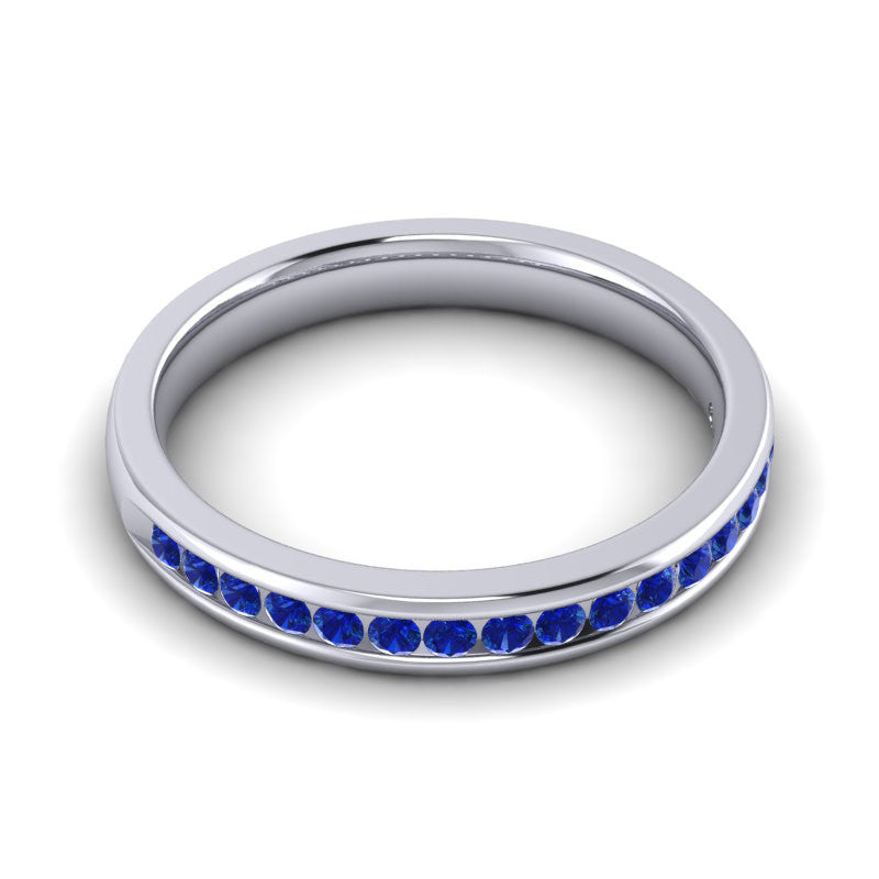 Blue Sapphire Band