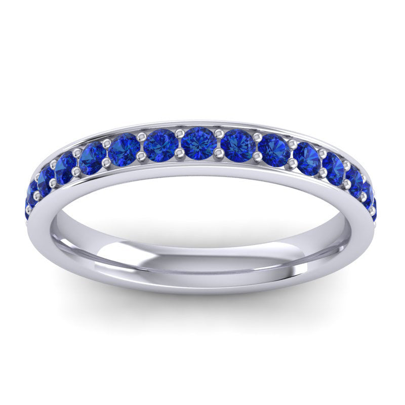 Blue Sapphire Band
