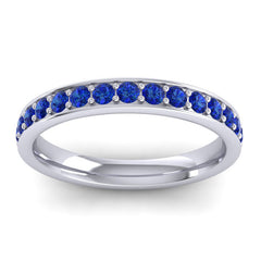 Blue Sapphire Band