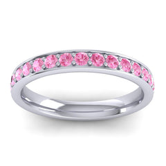 Pink Tourmaline Band