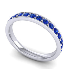 Blue Sapphire Band