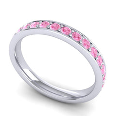Pink Tourmaline Band