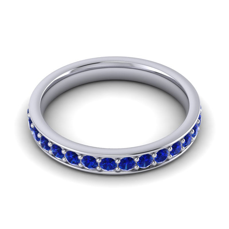 Blue Sapphire Band