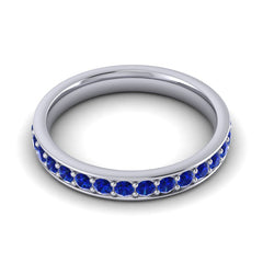 Blue Sapphire Band