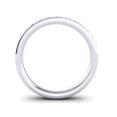 Swiss Blue Topaz Band