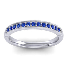 Blue Sapphire Band