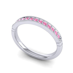 Pink Tourmaline Band
