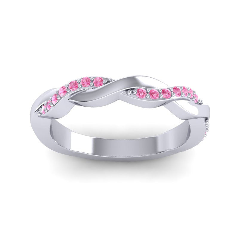 Pink Tourmaline Band