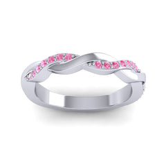 Pink Tourmaline Band