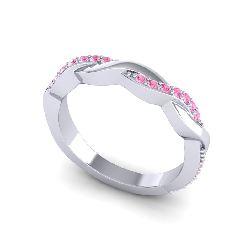 Pink Tourmaline Band