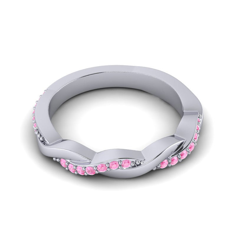 Pink Tourmaline Band