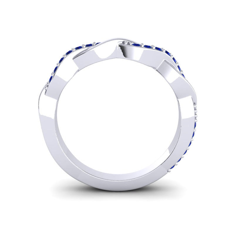 Blue Sapphire Band