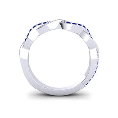 Blue Sapphire Band