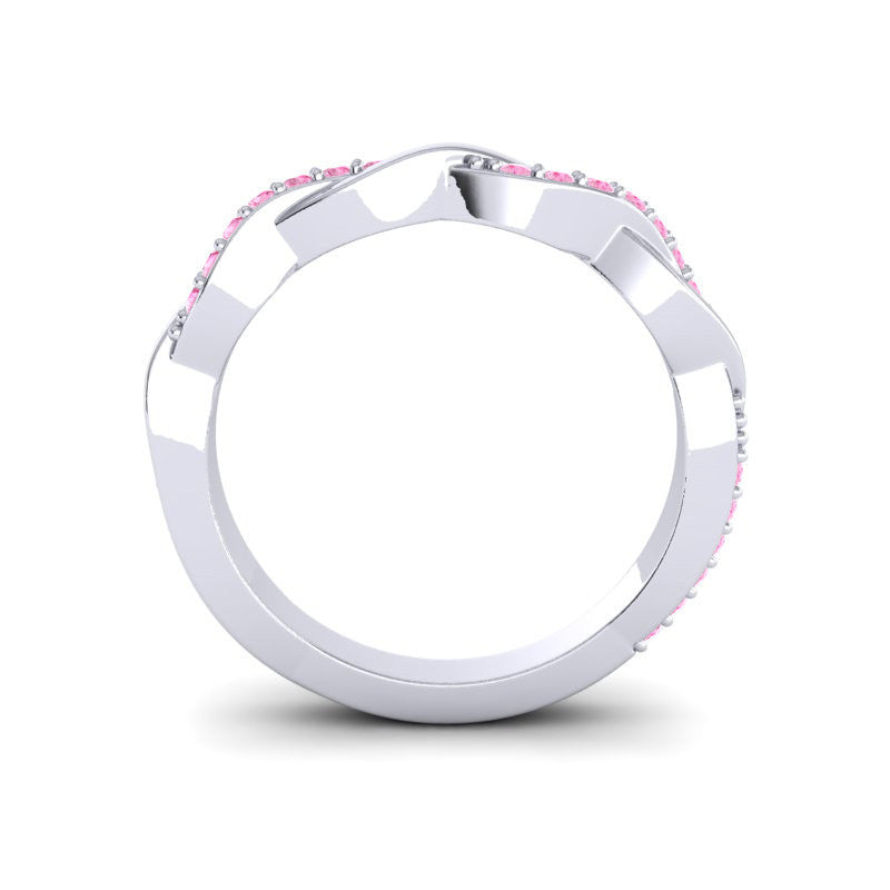 Pink Tourmaline Band