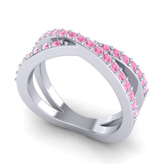 Pink Tourmaline Band