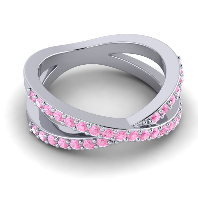Pink Tourmaline Band