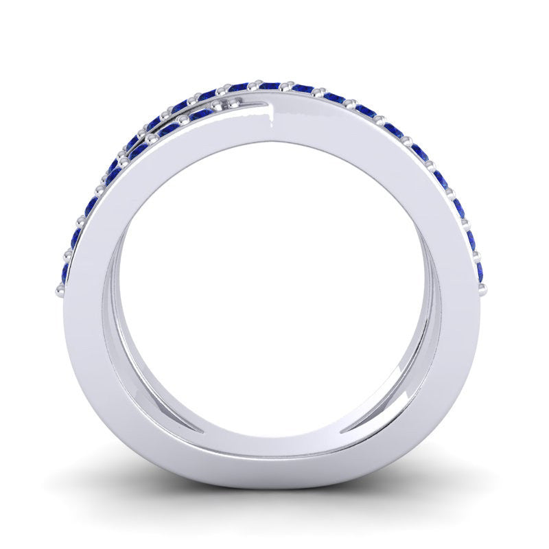 Blue Sapphire Band
