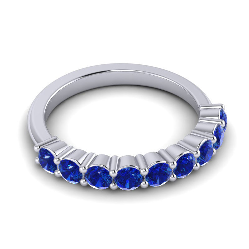 Blue Sapphire Band