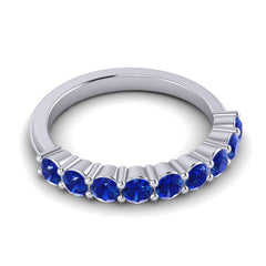 Blue Sapphire Band