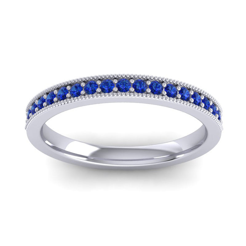 Blue Sapphire Band