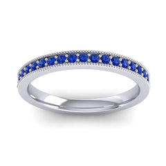 Blue Sapphire Band