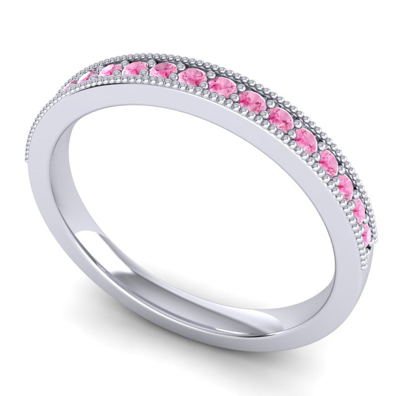 Pink Tourmaline Band
